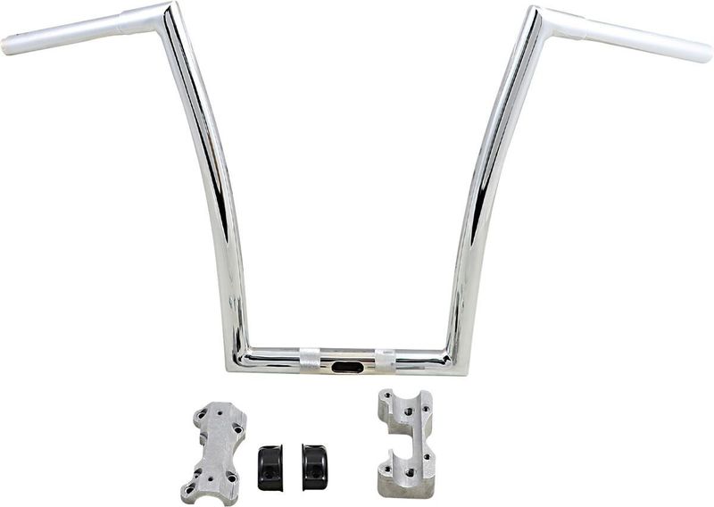 Styre Todd's Cycle 17 1-1/4" Touring 15-24 krom