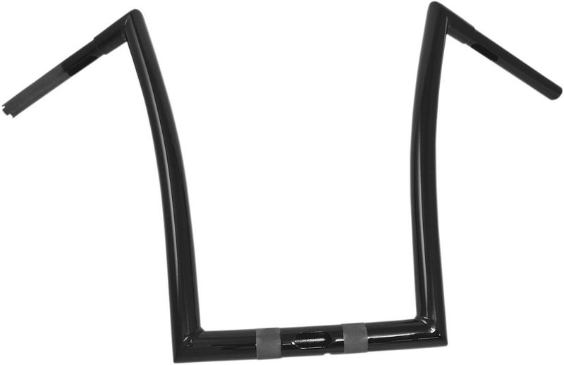 Styre Todd's Cycle 17 1-1/4" blank svart Touring 15-24