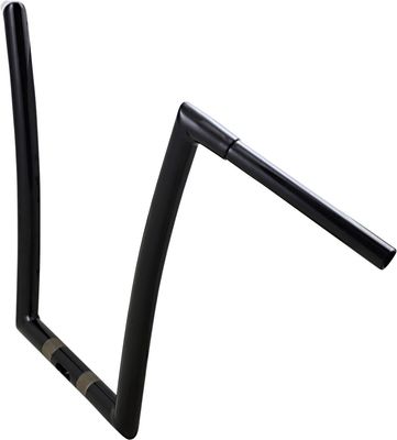 Styre Todd's Cycle 17 1-1/4" blank svart Touring 15-24