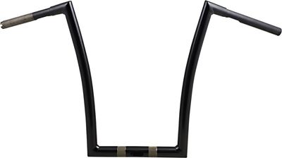 Styre Todd's Cycle 17 1-1/4" blank svart Touring 15-24
