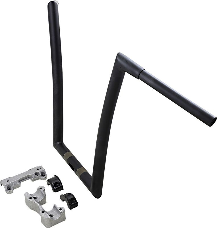 Styre Todd's Cycle 17 1-1/4" Touring 15-24 mattsvart