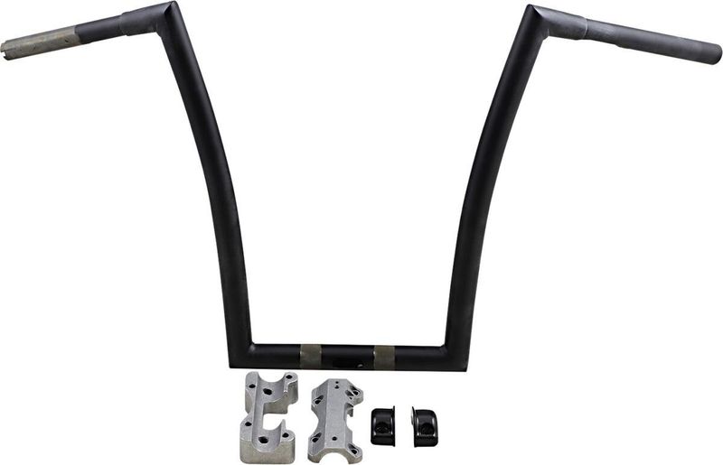 Styre Todd's Cycle 17 1-1/4" Touring 15-24 mattsvart