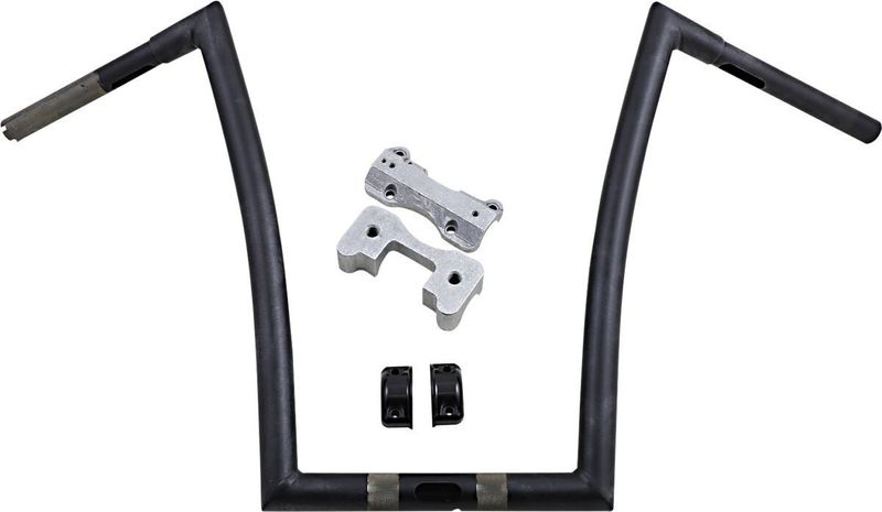 Styre Todd's Cycle 17 1-1/4" Touring 15-24 mattsvart