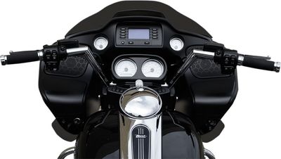 Styre Trask Performance V-Line 1-1/4" 2" FLTR Road Glide with 1.25" I.D. krom