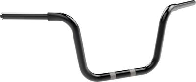 Styre Khrome Werks Bobber Ape Hanger 1-1/4" 10" svart