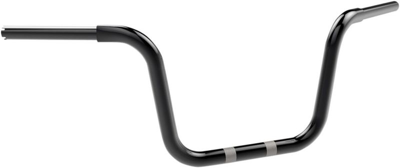 Styre Khrome Werks Bobber Ape Hanger 1-1/4" 10" svart