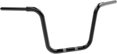 Apehangerstyre Khrome Werks Bobber 12" 1-1/4" svart Softail 07-17, Dyna 07-17