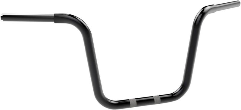 Apehangerstyre Khrome Werks Bobber 12" 1-1/4" svart Softail 07-17, Dyna 07-17