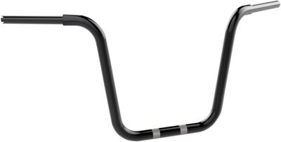 Styre Khrome Werks Bobber Ape Hanger 1-1/4" 14" svart