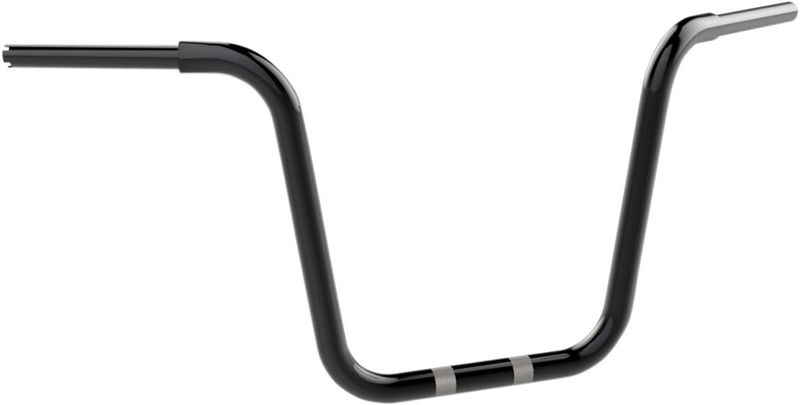 Styre Khrome Werks Bobber Ape Hanger 1-1/4" 14" svart