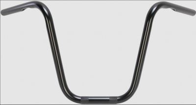 Styre Emgo 1" svart