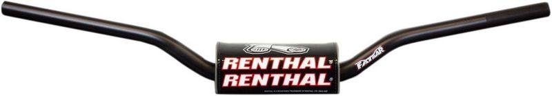 Styre Renthal Fatbar Honda 18-upp, Kawasaki 21-upp svart