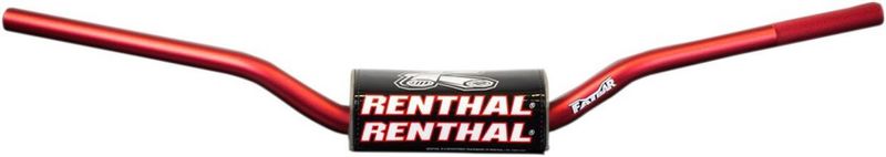 Styre Renthal Fatbar Honda 18-upp, Kawasaki 21-upp röd