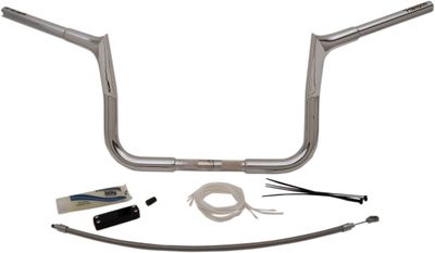 Styresats Fat Baggers 10" krom FLHT, FLHX 08+