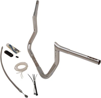Styresats Fat Baggers 10" krom FLHT, FLHX 08+