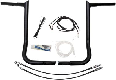 Styrsats Fat Baggers EZ 1-1/4" blå Touring 14-20, Trike 14-19
