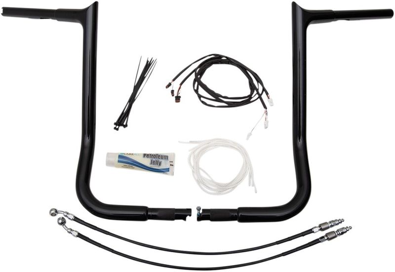 Styrsats Fat Baggers EZ 1-1/4" blå Touring 14-20, Trike 14-19