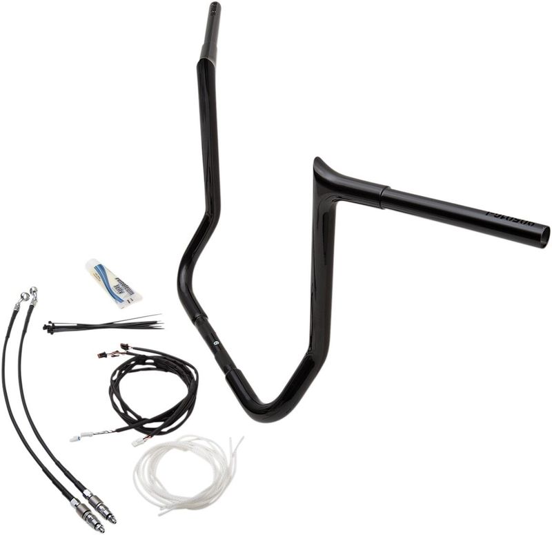 Styrsats Fat Baggers EZ 1-1/4" blå Touring 14-20, Trike 14-19