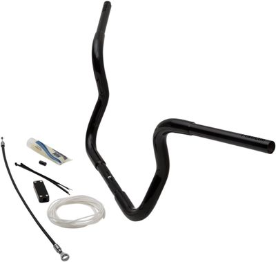 Styresats Fat Baggers 10" svart FLHT, FLHX 08-13