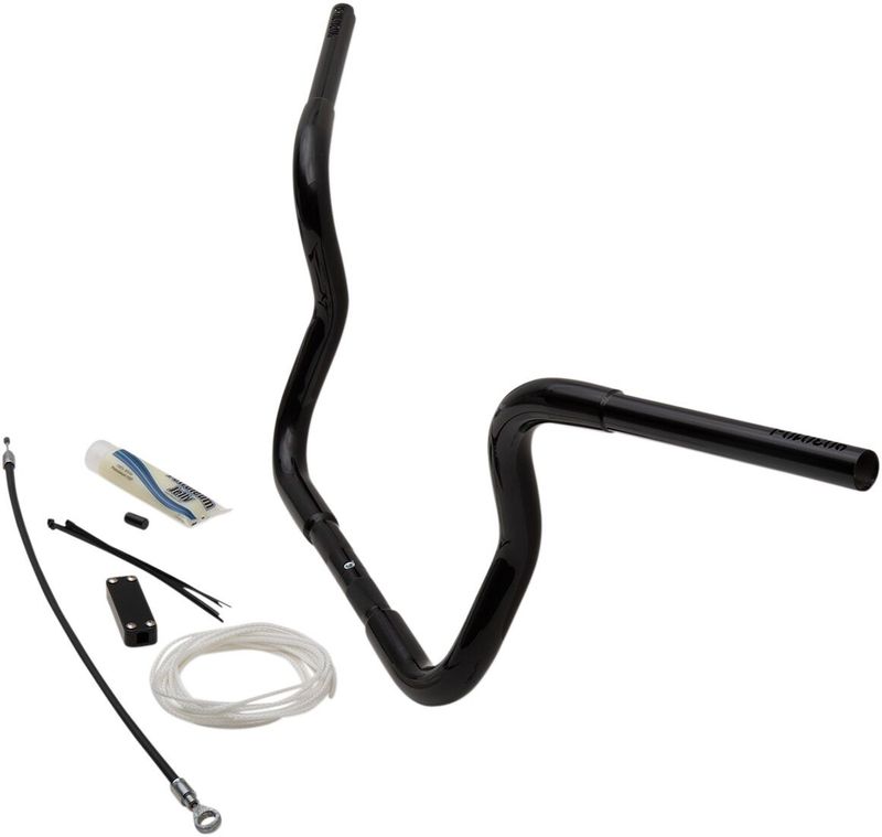 Styresats Fat Baggers 10" svart FLHT, FLHX 08-13
