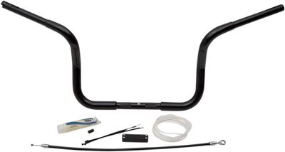 Styresats Fat Baggers 10" svart FLHT, FLHX 08-13