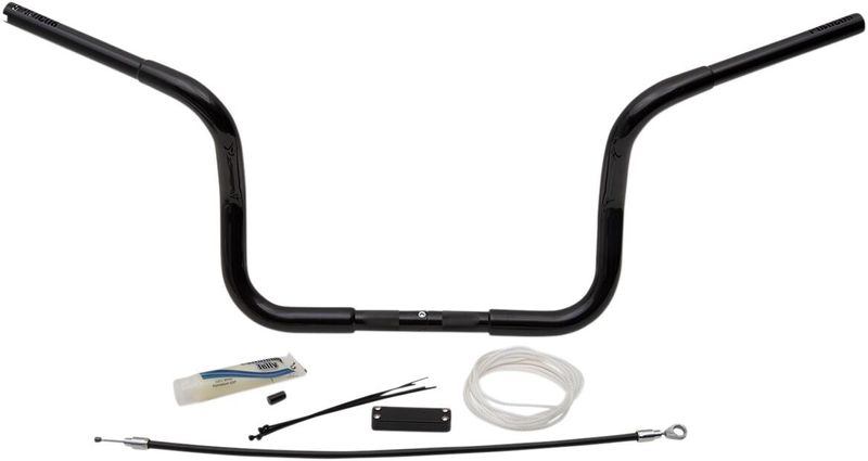 Styresats Fat Baggers 10" svart FLHT, FLHX 08-13