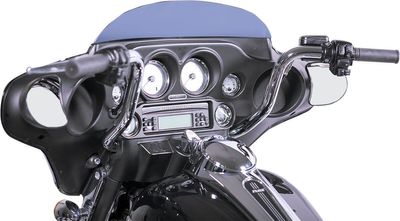 Styresats Fat Baggers 12" krom FLHT, FLHX 08-13