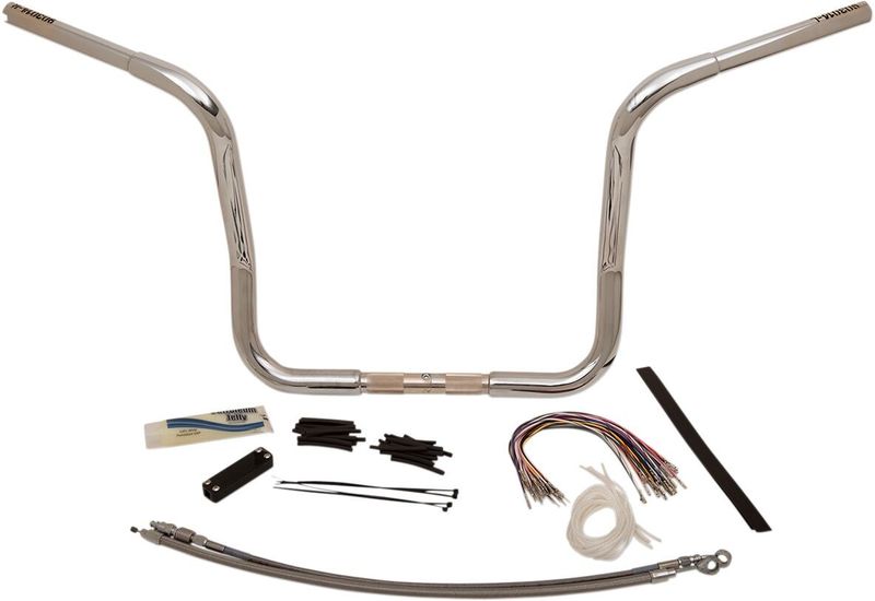 Styrsats Fat Baggers EZ 1-1/4" rund Touring 08-13