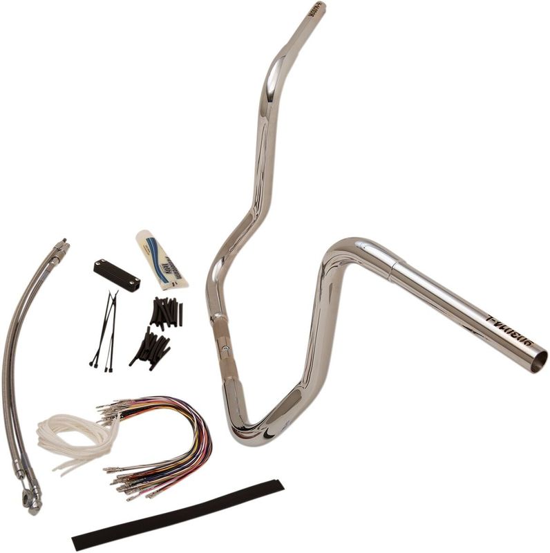 Styrsats Fat Baggers EZ 1-1/4" rund Touring 08-13