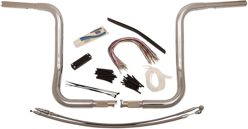 Styrsats Fat Baggers EZ 1-1/4" rund Touring 08-13