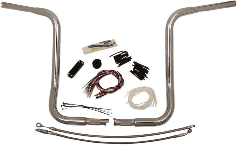 Styresats Fat Baggers 16" krom FLHT, FLHX 08-13