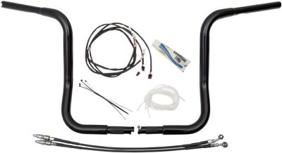 Styrsats Fat Baggers EZ 1-1/4" rund blå Touring 14-20, Trike 14-19