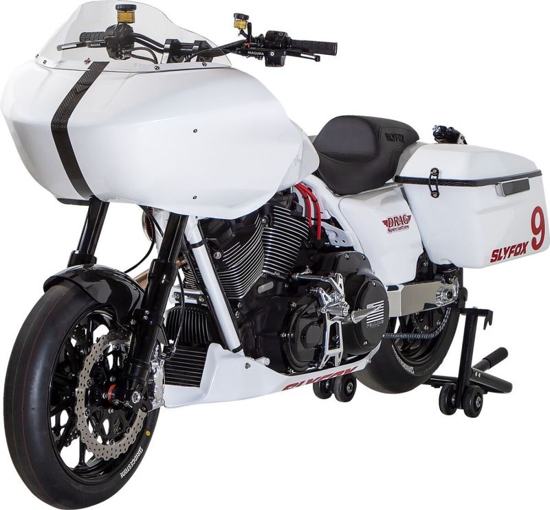 Styre Thrashin Supply 25 4 Low 1" H-D 71-upp svart