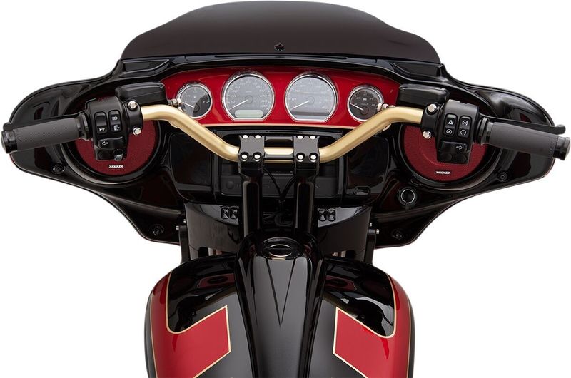 Styre Thrashin Supply 25 4 Mid 1" H-D 71-upp svart