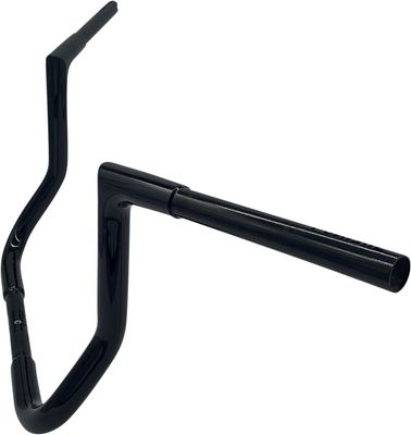 Styre Fat Baggers EZ 12 12BL 1-1/4" platt blå Touring 99-22, Trike 14-21