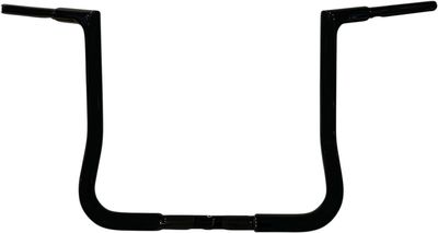 Styre Fat Baggers EZ 14BL 1-1/4" platt blå Touring 99-22, Trike 14-21