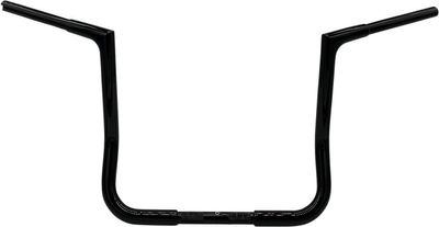 Styre Fat Baggers EZ 14BL 1-1/4" platt blå Touring 99-22, Trike 14-21