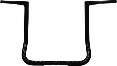 Styre Fat Baggers EZ 16 16BL 1-1/4" platt blå Touring 99-22, Trike 14-21