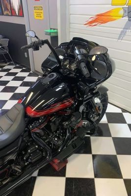 Styre Fat Baggers EZ 12 12BL 1-1/4" platt blå Touring 15-22