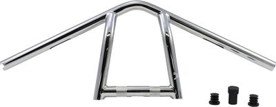 Styre Burly Jim 1" 9" H-D mech. & e-throttle 82-24 krom
