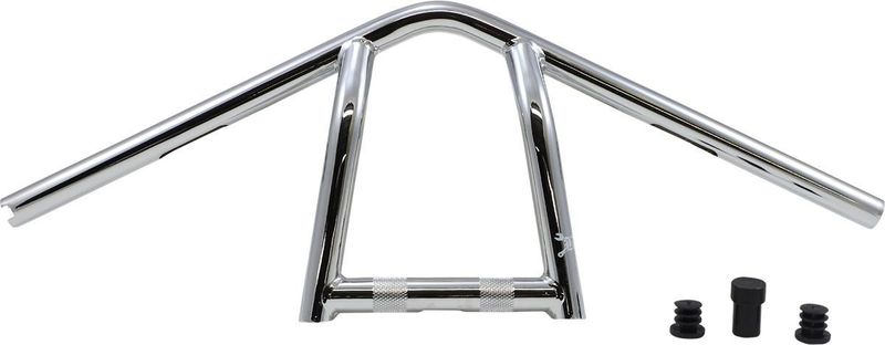 Styre Burly Jim 1" 9" H-D mech. & e-throttle 82-24 krom