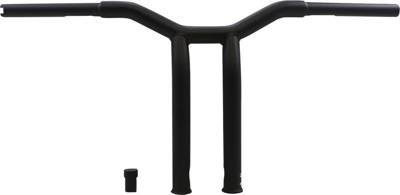 Styre Burly Dominator T-bar 1-1/4" 12" H-D mech. or e-throttle with mattsvart