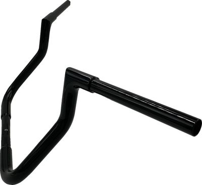 Styre Fat Baggers EZ 1-1/4" platt Touring 21-22, Trike 21 mattsvart