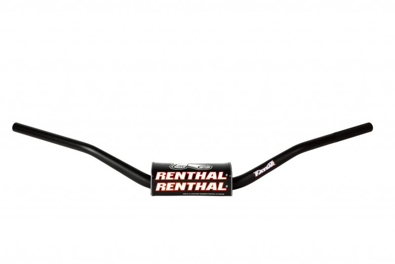 Styre Renthal 843 Trial Fatbar Flta svart matt