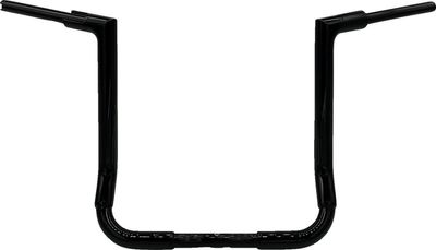 Styre Fat Baggers EZ 16 1.516FT 1-1/2" platt matt svart Touring 99-22, Trike 21