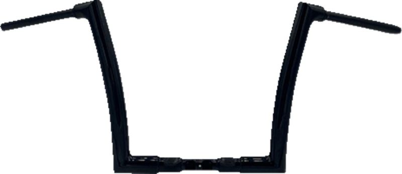 Styre Fat Baggers EZ 12 BL.1.512FT 1-1/2" platt matt svart Touring 21-22