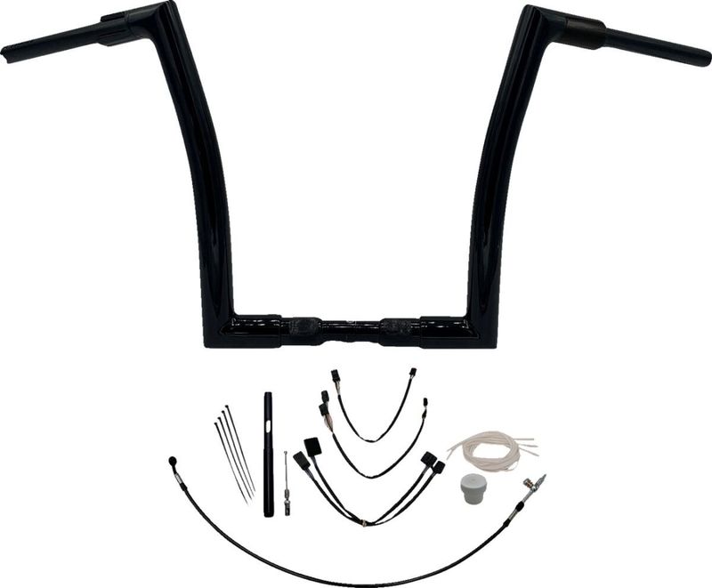 Styrsats Fat Baggers EZ 14 KTBL1.514FT21FLHR 1-1/2" platt Touring 21-upp