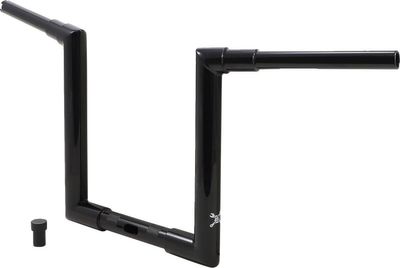 Styre Burly Jason 1-1/2" 12" FLTRX, FLTRXS, FLTRXST, FLTRU svart