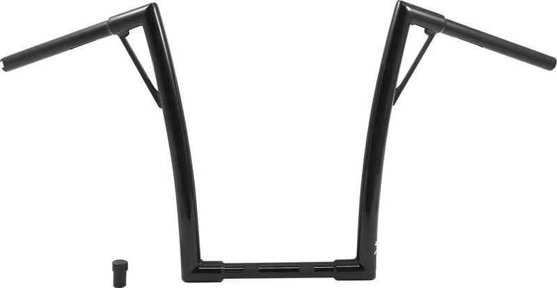 Styre Burly Louie 1-1/4" 16" H-D 82-24 svart