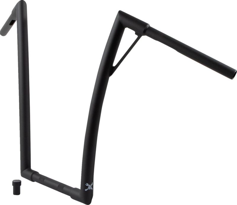 Styre Burly Brand Louie svart H-D 49-upp B12-7011TB